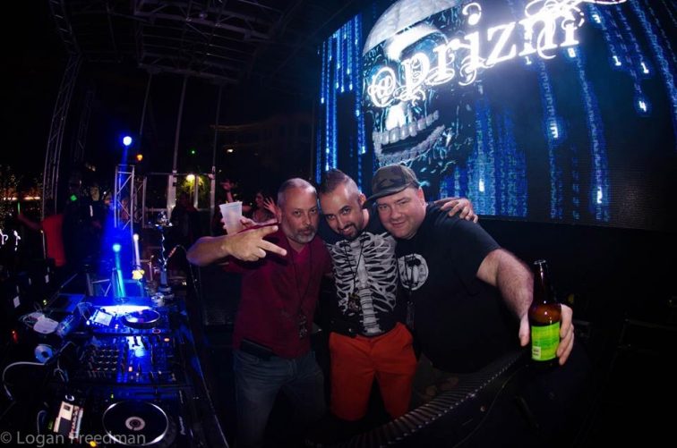 prizm and friends at Moonfest